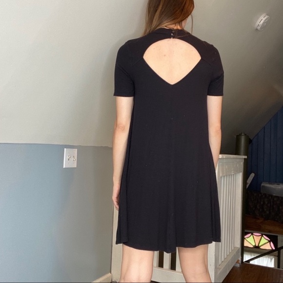 American Eagle Ribbed Mockneck Dress - Picture 3 of 3
